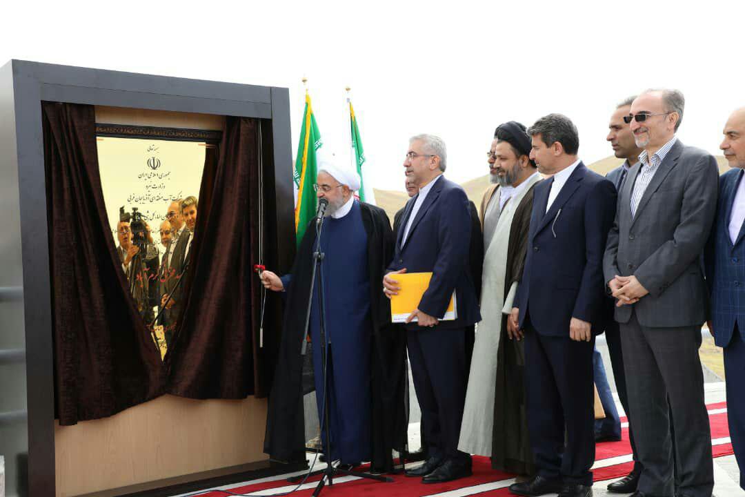 بزرگترین طرح اقتصاد مقاومتی شمال غرب کشور افتتاح شد/ آغاز آبگیری سد کرم آباد پلدشت
