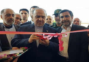 ۳ طرح با حضور وزیر ورزش در خوی افتتاح شد