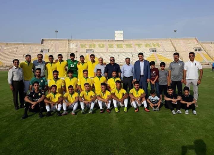 پیروزی تیم فوتبال منتخب خوزستان برابر تیم ملی جوانان