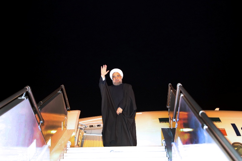 روحانی ماکو را به مقصد تهران ترک کرد