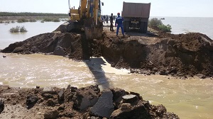 نجات خرمشهر از سیلاب