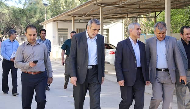 بازدید قائم مقام وزیر علوم از طرح&zwnj;های عمرانی دانشگاه خلیج فارس