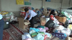 ارسال کمک&zwnj;های دانش آموزان اسدآباد به مناطق سیل زده