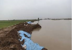 تقویت سیل بند روستاهای ام نوشه و مکسر