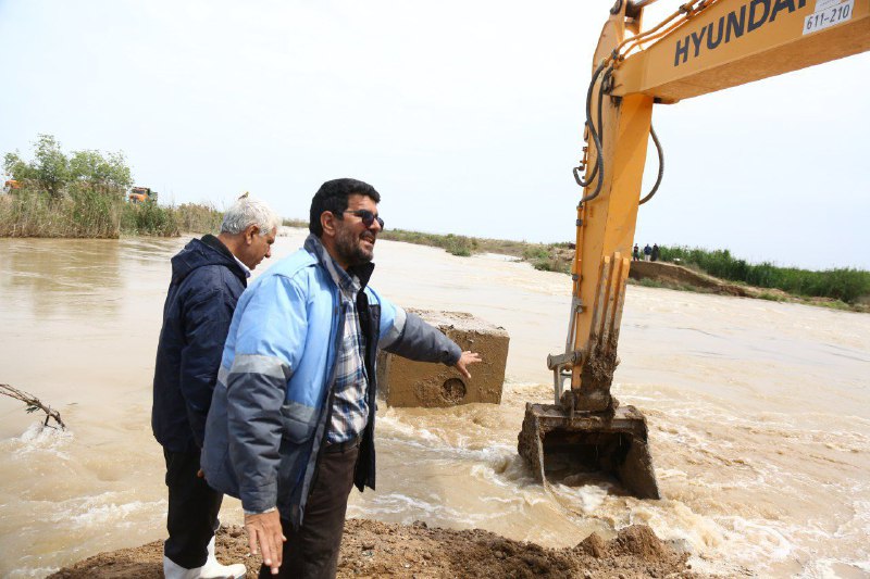 بازسازی سیل‌بند حد فاصل بستان و سوسنگرد