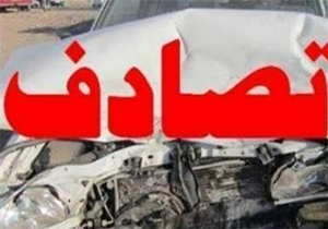 تصادف مرگبار خودرو سمند و پژو ۴۰۵ در جاده فراشبند به جم/۷ نفر کشته و ۲ تن زخمی شدند