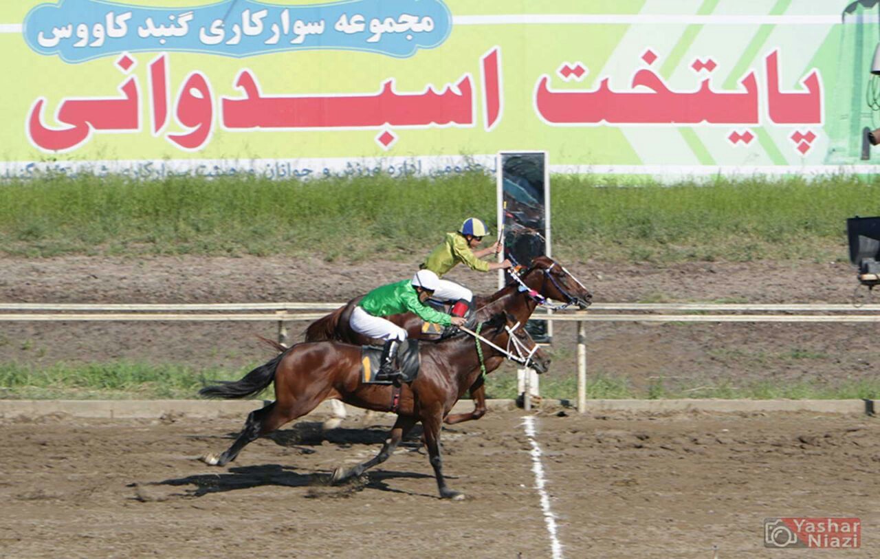 نتایج هفته سوم کورس اسبدوانی بهاره گنبدکاووس