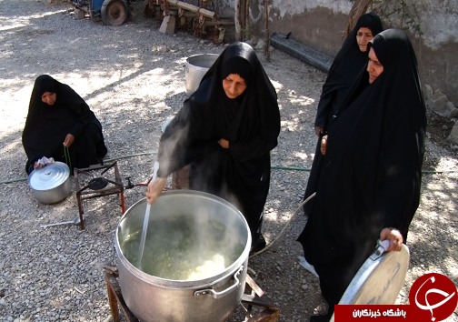 کمک به سیل زدگان روستا حمادی در شهرستان شوش + تصاویر