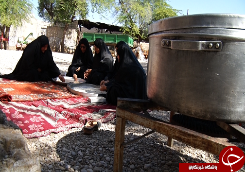 کمک به سیل زدگان روستا حمادی در شهرستان شوش + تصاویر