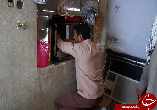 کمک به سیل زدگان روستا حمادی در شهرستان شوش + تصاویر