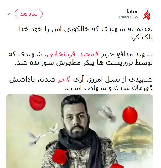 #مجید_قربانخانی؛ شهیدی که عاقبت به خیر شد +تصاویر