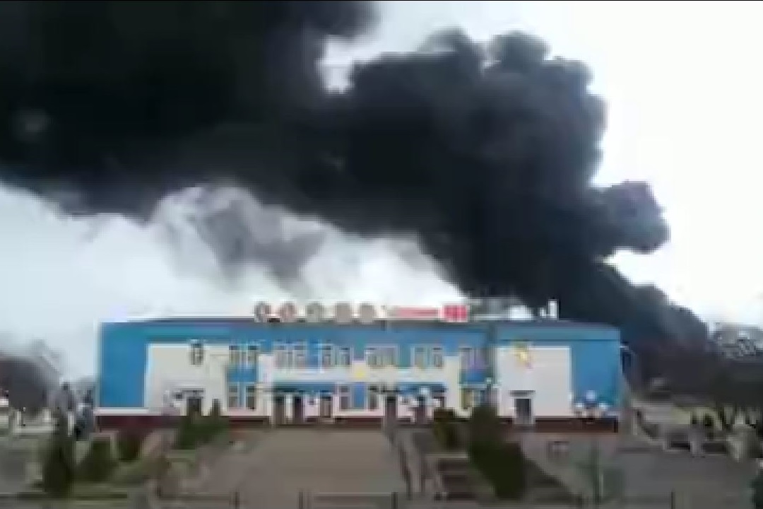 حریق خطرناک نزدیک کارخانه موشک سازی روسیه