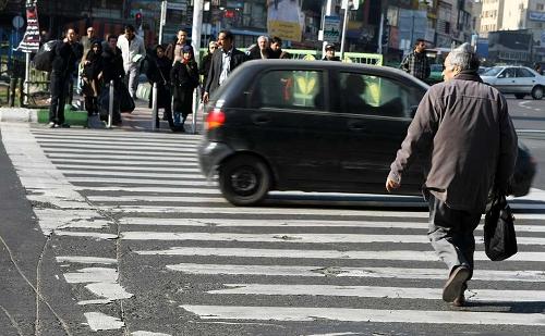 افزایش تصادفات درون شهری ایلام در زمان غروب آفتاب