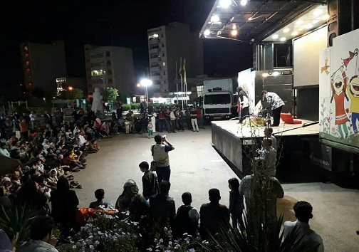 تماشاخانه سیار کانون کشور به خوزستان آمد