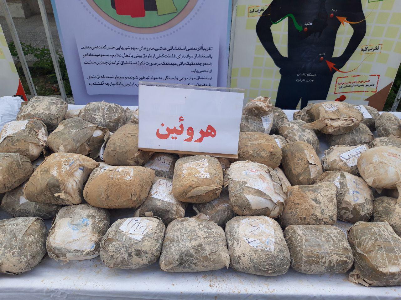 انهدام ۶ باند سازمان یافته و دستگیری ۷۱ قاچاقچی موادمخدر + عکس