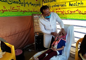 نمایشگاه سلامت در بافق بر پا شد