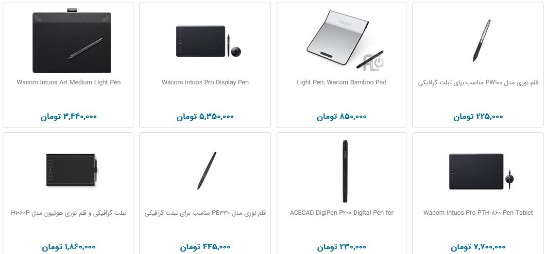 قیمت قلم نوری در بازار چقدر است؟