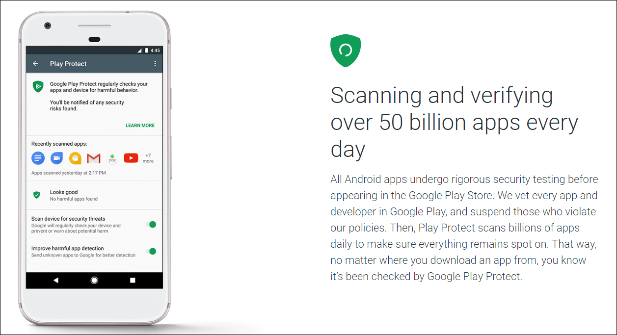 Google Play Protect چیست و چگونه امنیت سیستم اندروید را تأمین می&zwnj;کند؟
