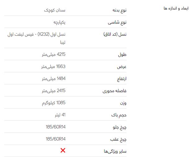بررسی فنی ساینا اتوماتیک + قیمت