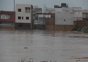 احتمال آبگرفتگی شهرستان گمیشان