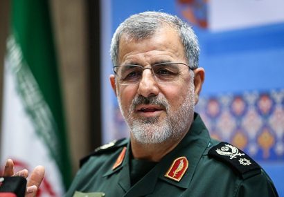 سپاه تا پایان در کنار مردم سیل زده است/ حضور ادوات مهندسی تیپ ۲۱ امام رضا (ع) در منطقه کلات