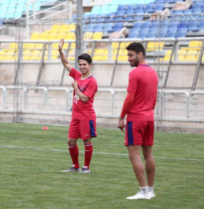 حضور هافبک سابق پرسپولیس در تمرینات سرخپوشان