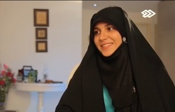 یک مهمان خارجی در اردوی راهیان نور + فیلم