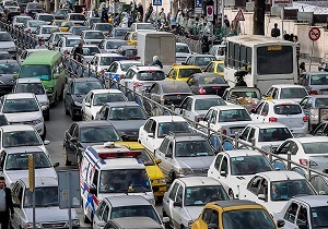 ترافیک صبحگاهی در معابر بزرگراهی پایتخت در نهمین روز از اردیبهشت‌ ماه