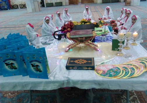 آئین جشن تکلیف دانش آموزان دختر سنندجی + تصاویر