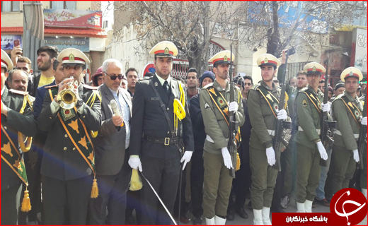 طلبه همدانی تشییع شد