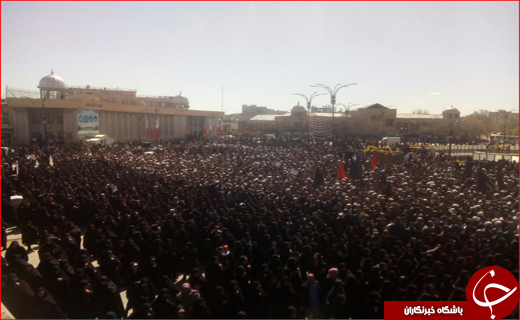 طلبه همدانی تشییع شد