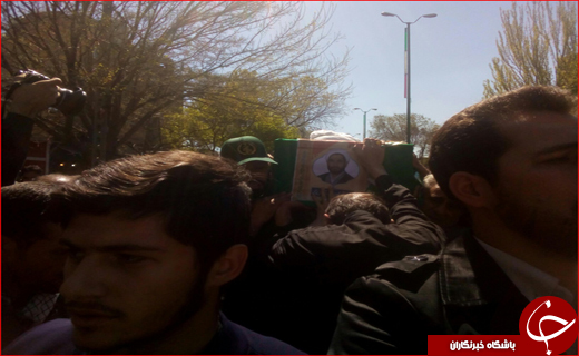 طلبه همدانی تشییع شد