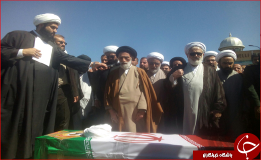 طلبه همدانی تشییع شد
