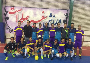 پیروزی تیم دهیاران بخش مرکزی مهاباد در مسابقات فوتسال جام حذفی استان