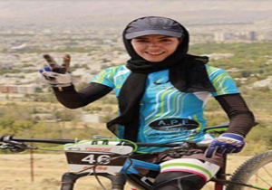 بانوی دوچرخه سوار شیرازی در صدر رنکینگ آسیا