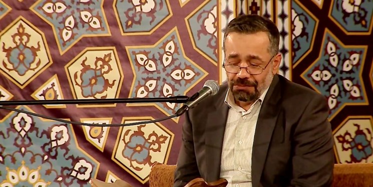 مناجات خوانی محمود کریمی در شب&zwnj;های ماه رمضان در حرم رضوی