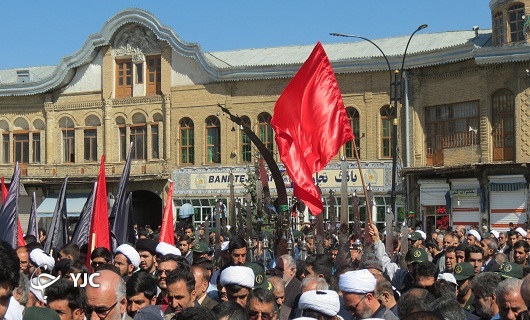 تشییع پیکر طلبه همدانی+ تصاویر