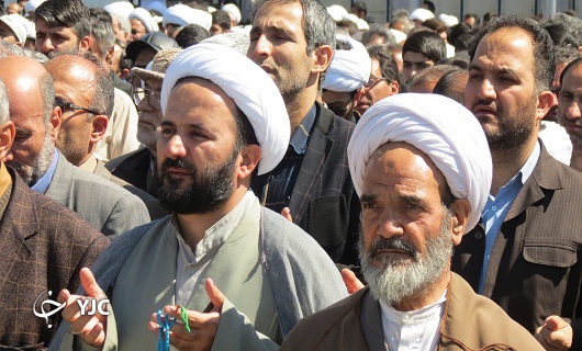 تشییع پیکر طلبه همدانی+ تصاویر