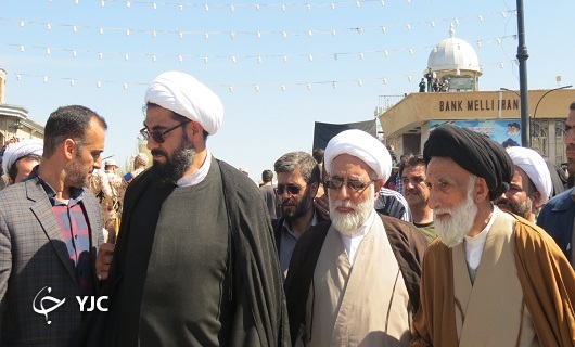 تشییع پیکر طلبه همدانی+ تصاویر
