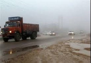 بسته شدن مسیر رفت محور بیرجند به اسدیه