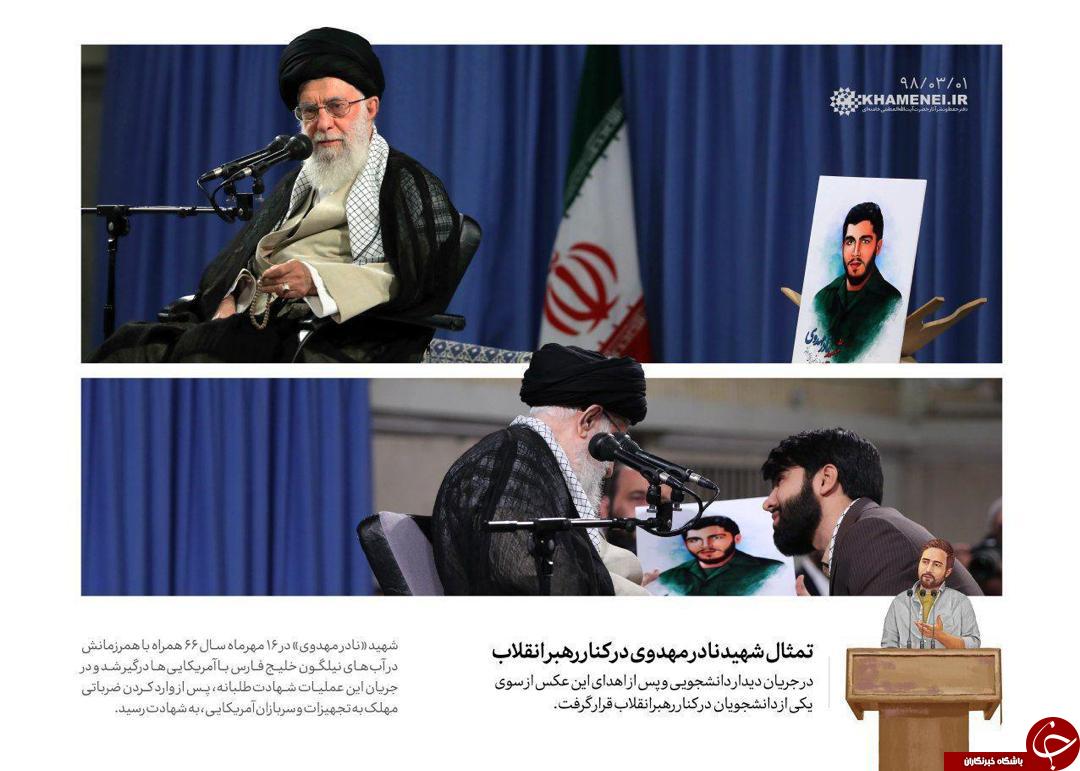 حاشیه دیدار با دانشجویان+عکس