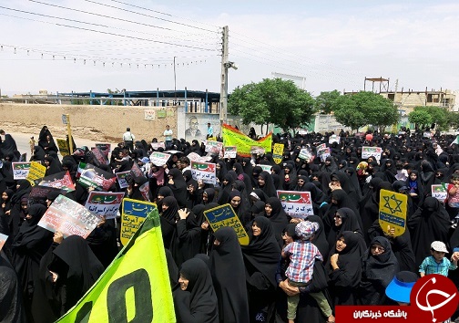 برگزاری مراسم روز قدس در شهرستان های خراسان جنوبی