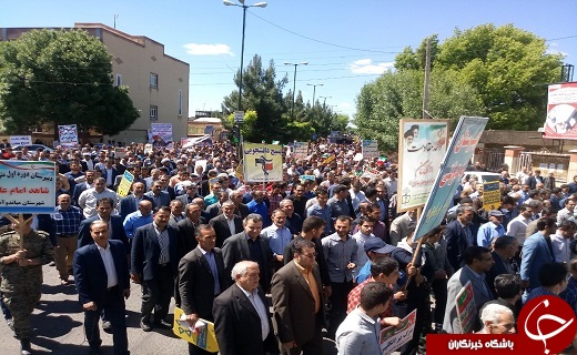 آغاز راهپیمایی روز جهانی قدس در شهرستان&zwnj;های آذربایجان غربی