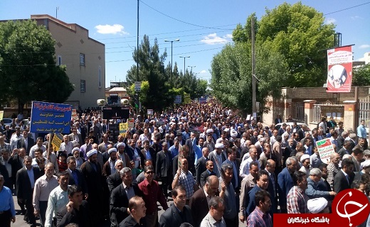 آغاز راهپیمایی روز جهانی قدس در شهرستان&zwnj;های آذربایجان غربی