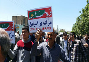 حماسه جهانی روز قدس در «صالح‌آباد» + فیلم
