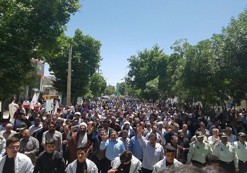 برگزاری مراسم &laquo;روز جهانی قدس&raquo; در استان کرمانشاه