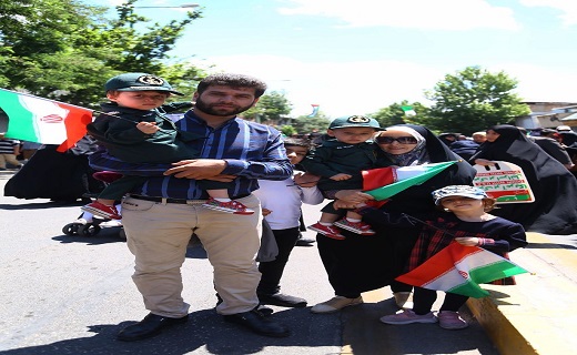 عکس&zwnj;ها و حاشیه&zwnj;های راهپیمایی روز قدس در استان قزوین
