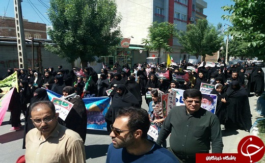 برگزاری راهپیمایی روز جهانی قدس در شهرستان&zwnj;های آذربایجان غربی