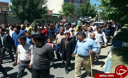 برگزاری راهپیمایی روز جهانی قدس در شهرستان&zwnj;های آذربایجان غربی
