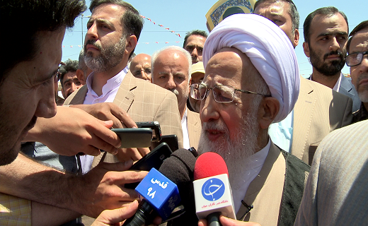 خروش ندای رهایی قدس شریف از شهر بانوی کرامت(س) طنین انداز شد+تصاویر